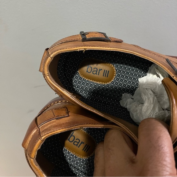 Brand New Bar III Sean Lace-up shoes Tan Sz 10.5 - Picture 9 of 14